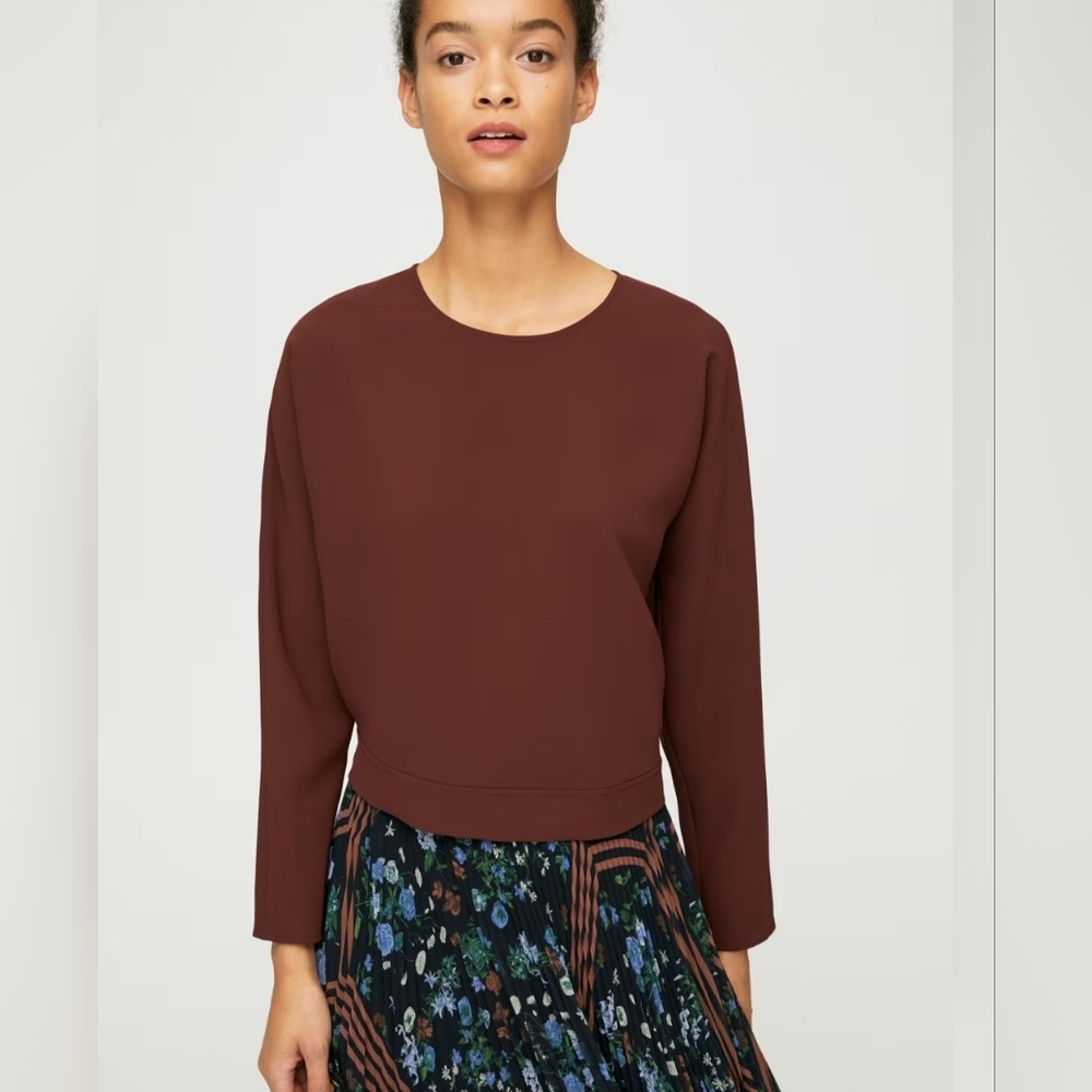 Aritzia Wilfred Loan Blouse